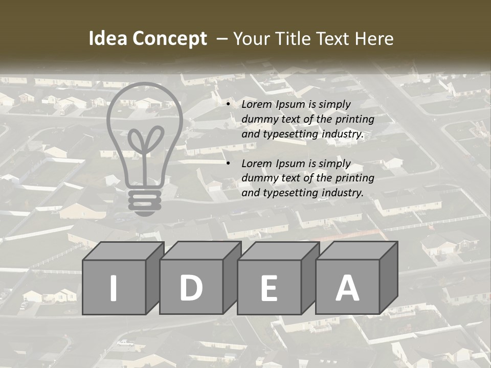 Standing Daughter Old PowerPoint Template