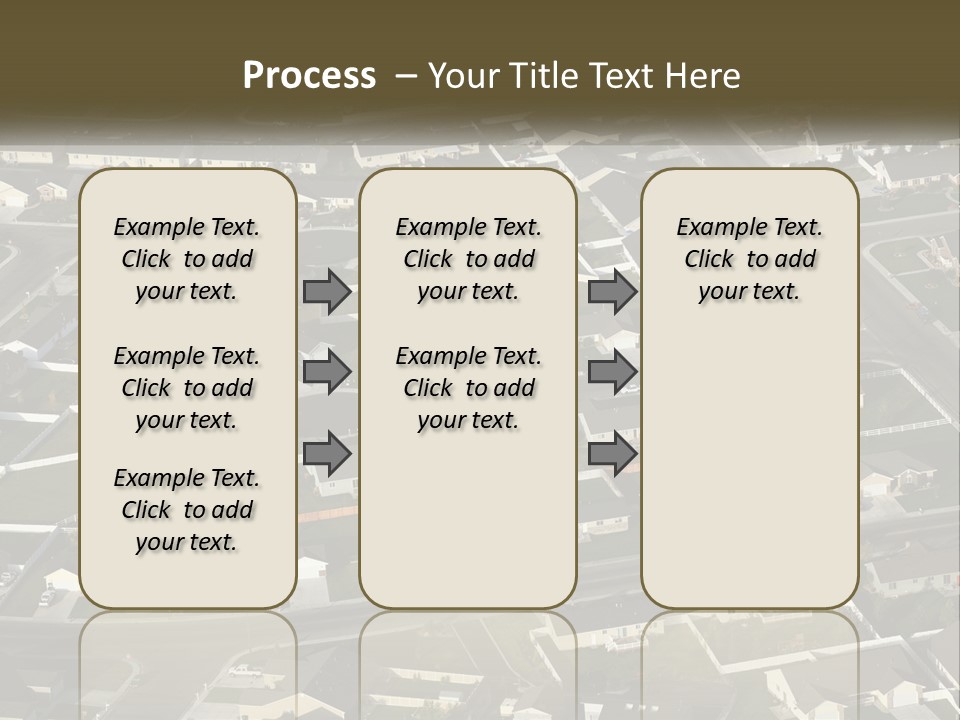 Standing Daughter Old PowerPoint Template