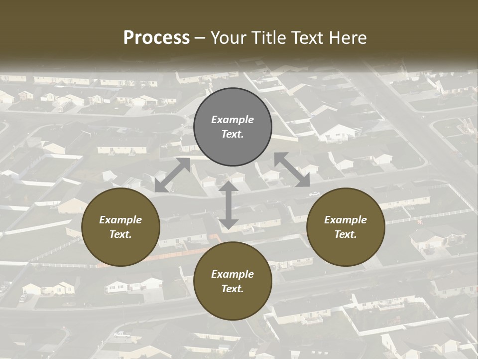 Standing Daughter Old PowerPoint Template