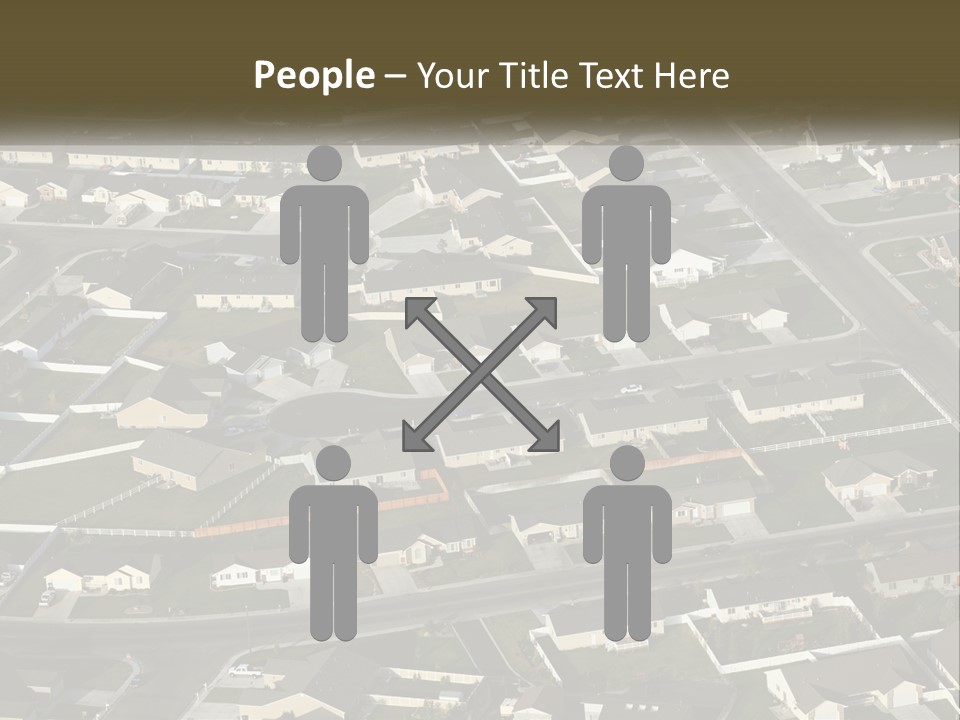 Standing Daughter Old PowerPoint Template