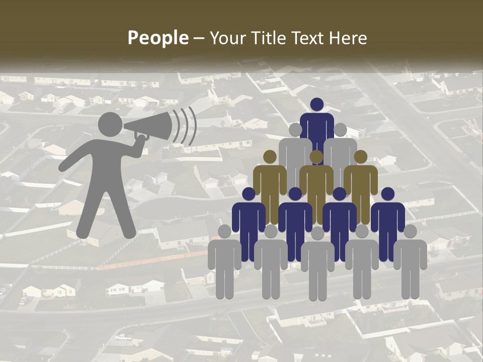 Standing Daughter Old PowerPoint Template