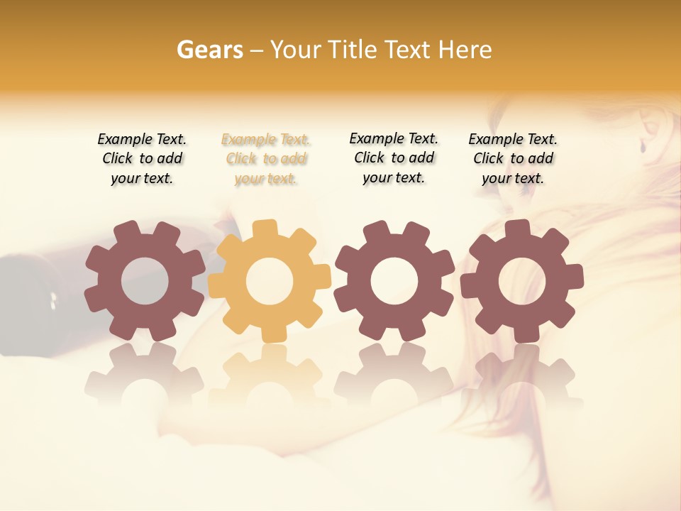 Standing Retirement Sea PowerPoint Template