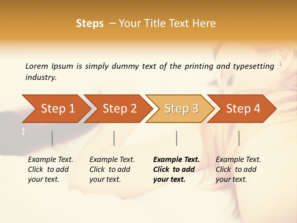 Standing Retirement Sea PowerPoint Template