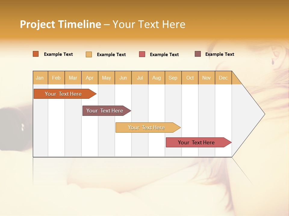 Standing Retirement Sea PowerPoint Template