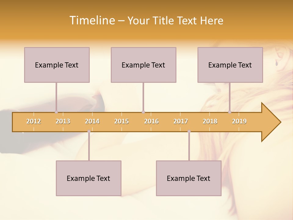 Standing Retirement Sea PowerPoint Template
