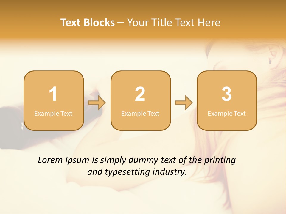 Standing Retirement Sea PowerPoint Template