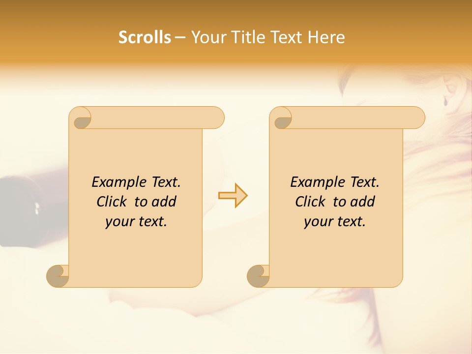 Standing Retirement Sea PowerPoint Template