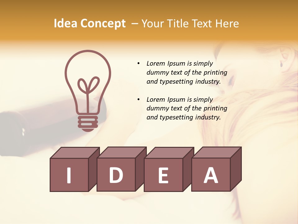 Standing Retirement Sea PowerPoint Template