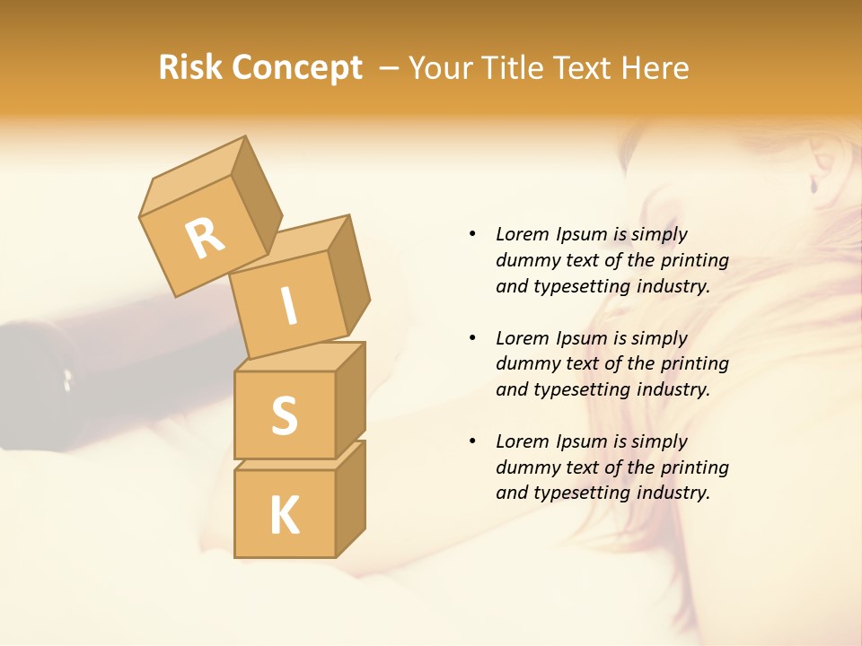 Standing Retirement Sea PowerPoint Template