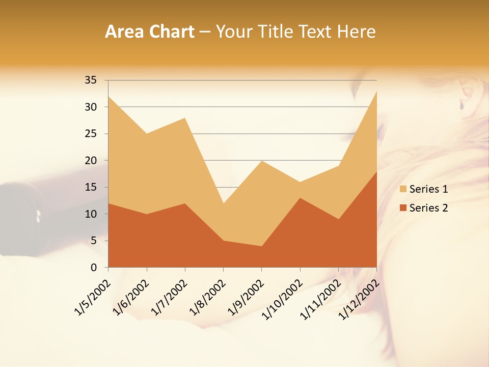 Standing Retirement Sea PowerPoint Template
