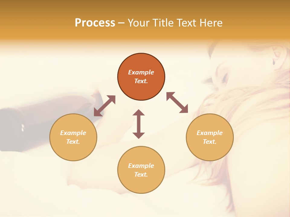 Standing Retirement Sea PowerPoint Template