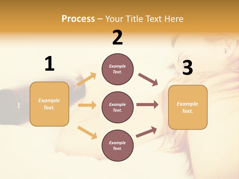 Standing Retirement Sea PowerPoint Template