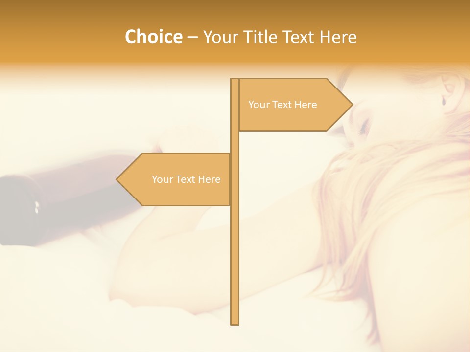 Standing Retirement Sea PowerPoint Template