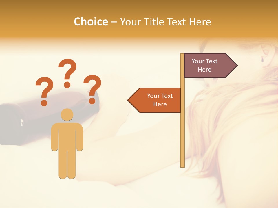 Standing Retirement Sea PowerPoint Template