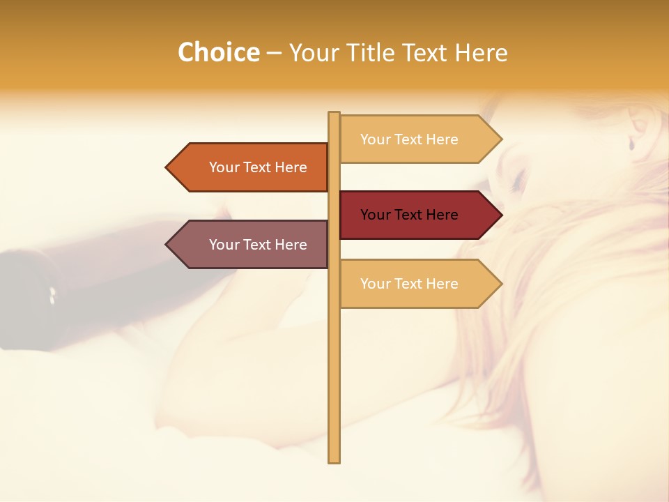 Standing Retirement Sea PowerPoint Template