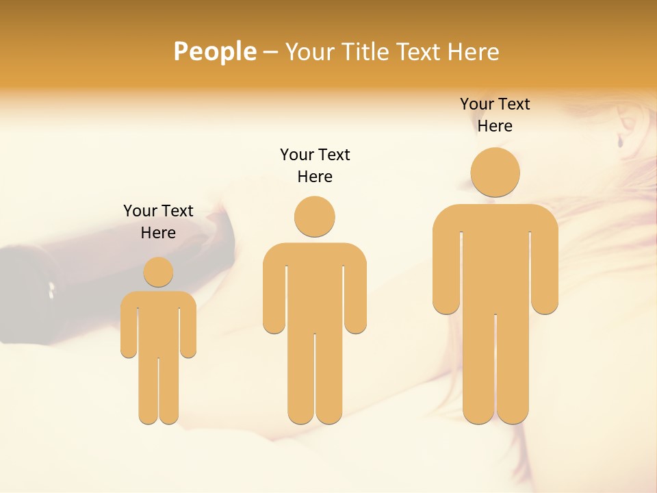 Standing Retirement Sea PowerPoint Template