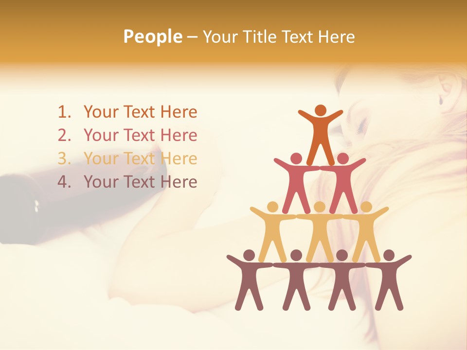 Standing Retirement Sea PowerPoint Template