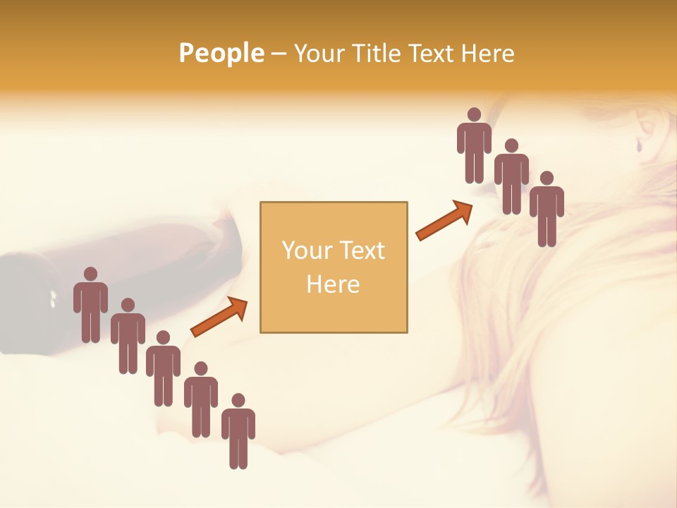 Standing Retirement Sea PowerPoint Template