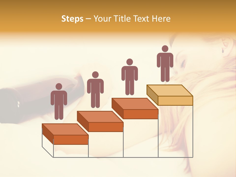 Standing Retirement Sea PowerPoint Template