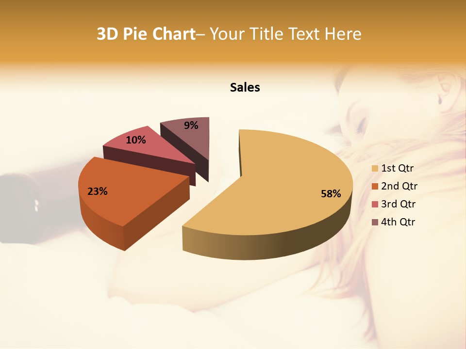 Standing Retirement Sea PowerPoint Template