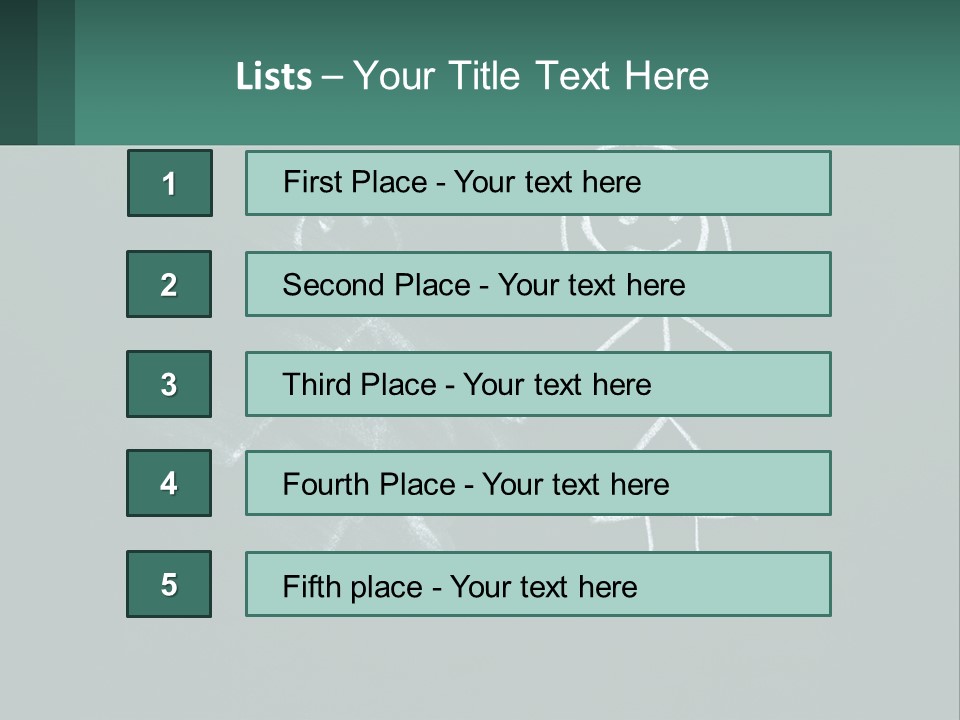 Single Wellness Peaceful PowerPoint Template