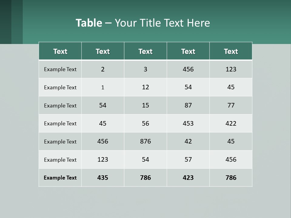 Single Wellness Peaceful PowerPoint Template
