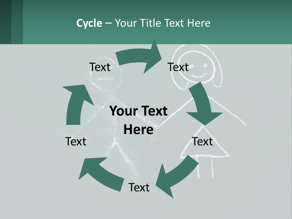 Single Wellness Peaceful PowerPoint Template