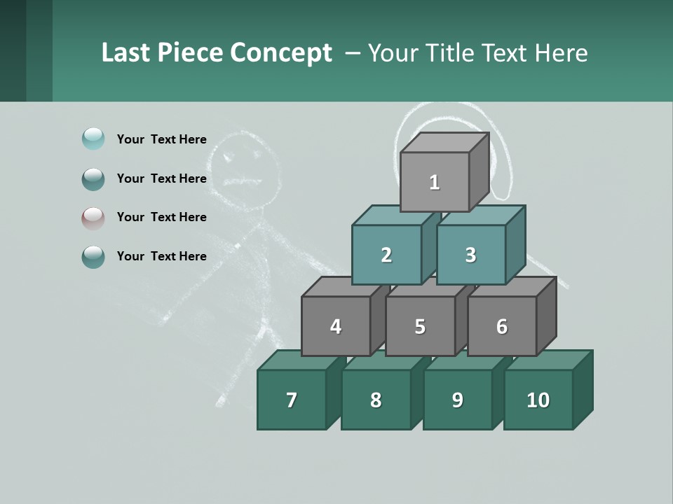 Single Wellness Peaceful PowerPoint Template