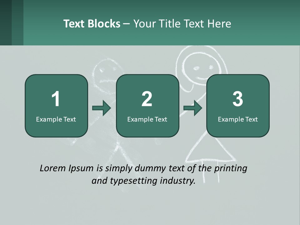 Single Wellness Peaceful PowerPoint Template