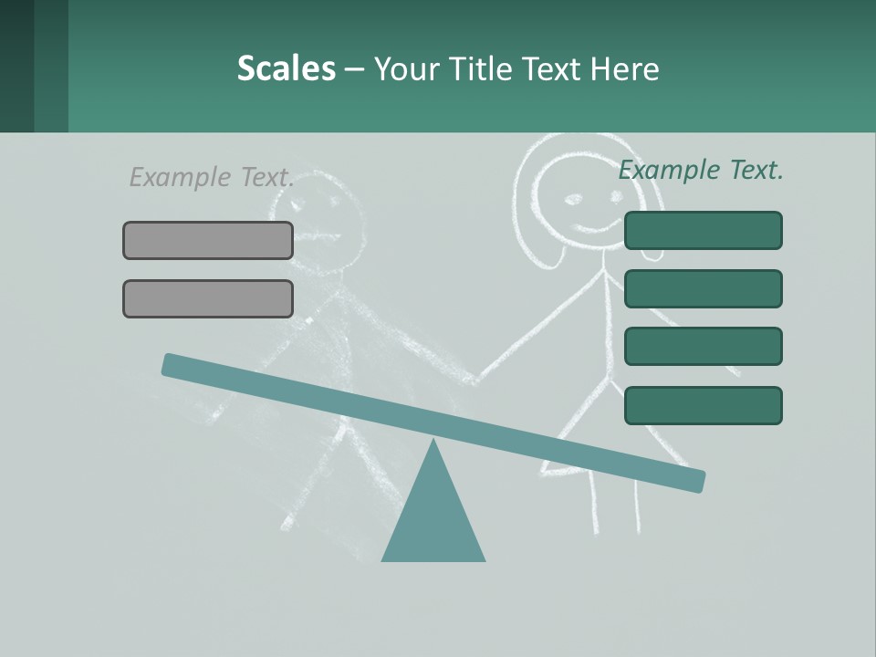 Single Wellness Peaceful PowerPoint Template