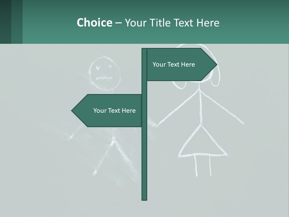 Single Wellness Peaceful PowerPoint Template