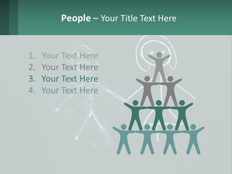 Single Wellness Peaceful PowerPoint Template