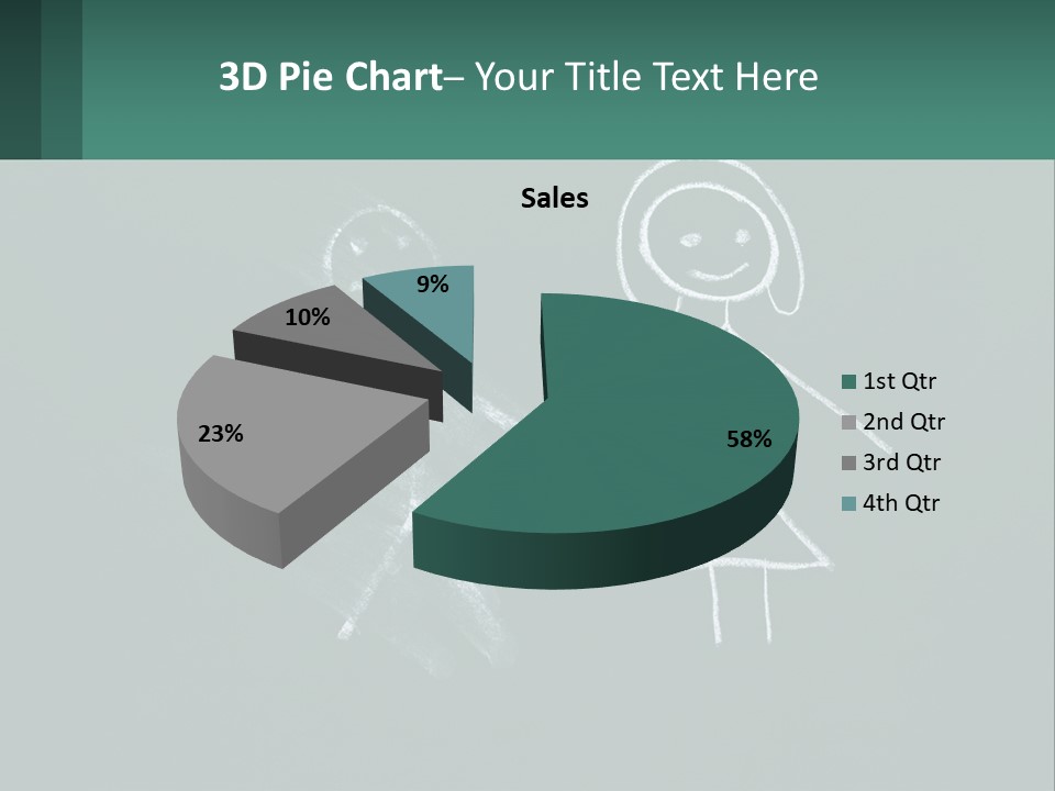 Single Wellness Peaceful PowerPoint Template