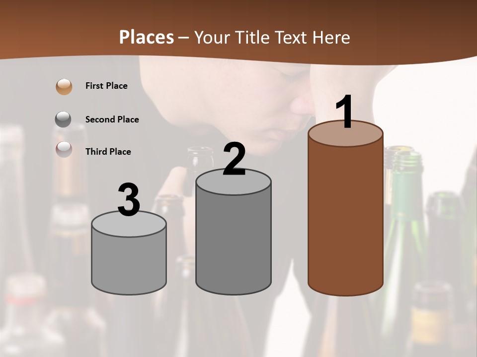 Sunset Retired Beach PowerPoint Template