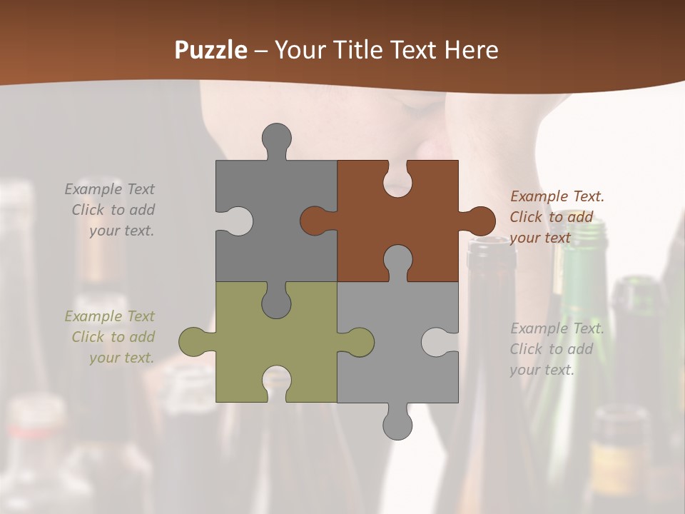 Sunset Retired Beach PowerPoint Template