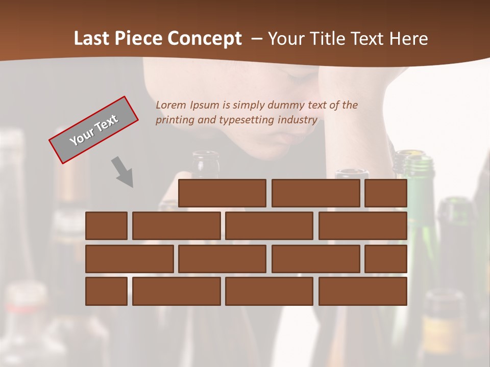 Sunset Retired Beach PowerPoint Template