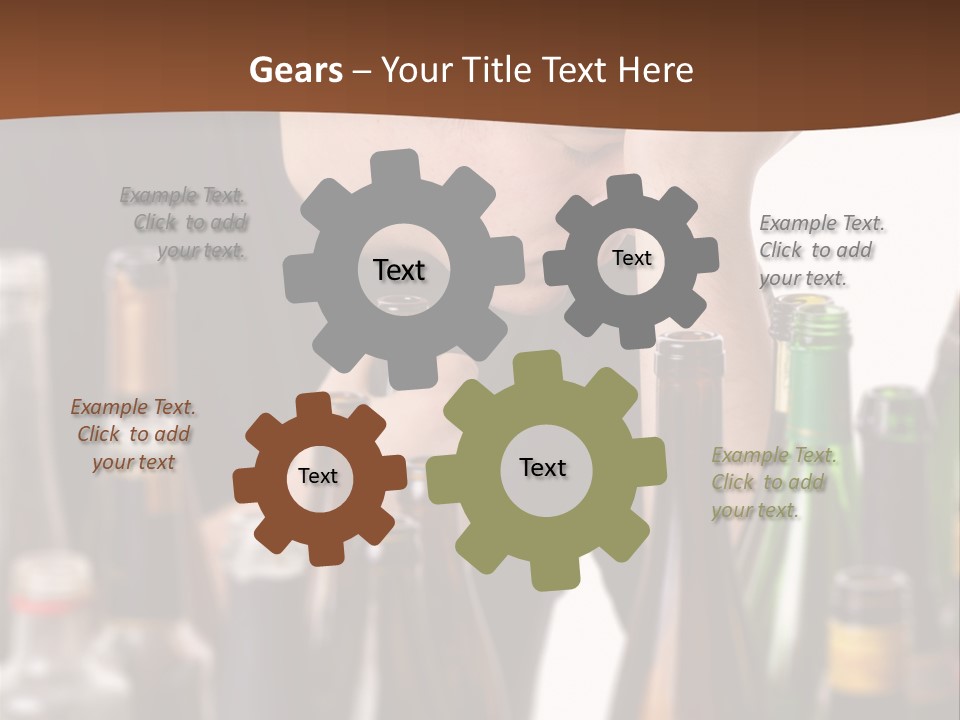 Sunset Retired Beach PowerPoint Template