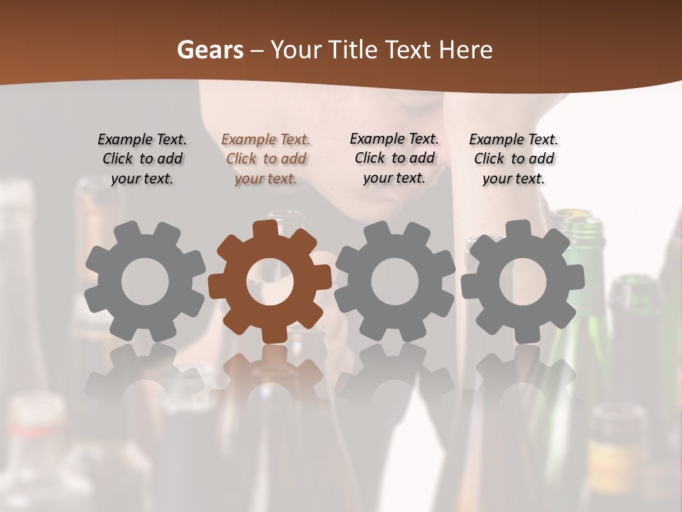 Sunset Retired Beach PowerPoint Template