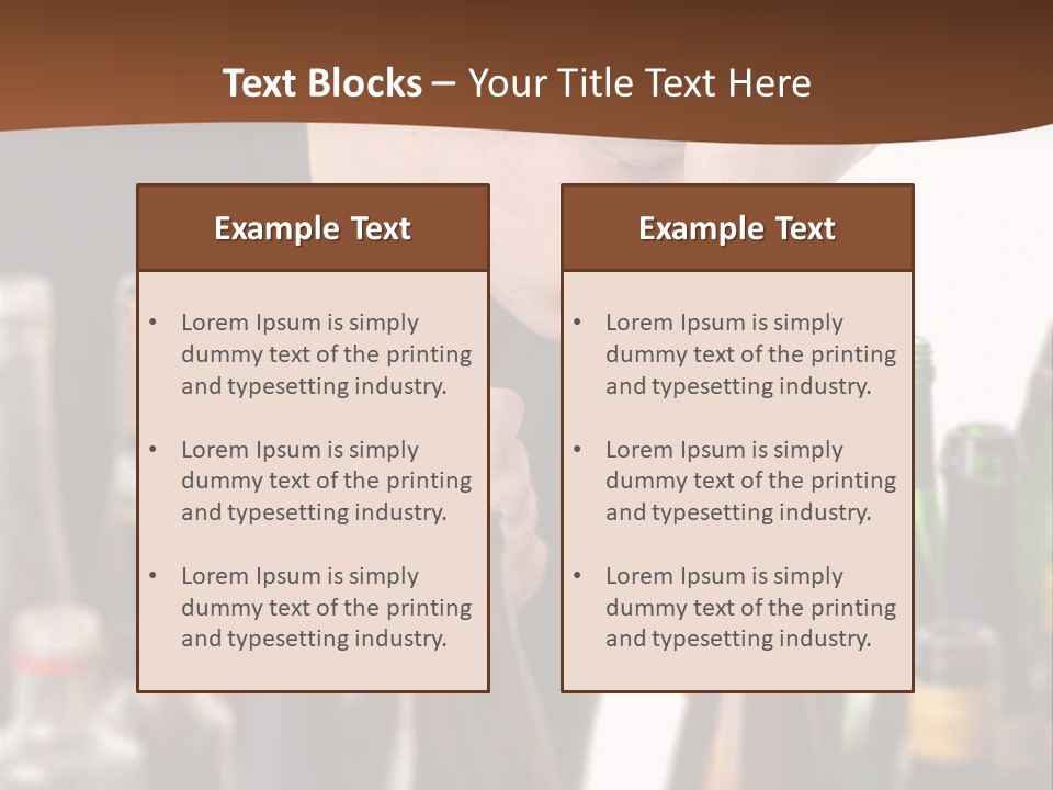 Sunset Retired Beach PowerPoint Template