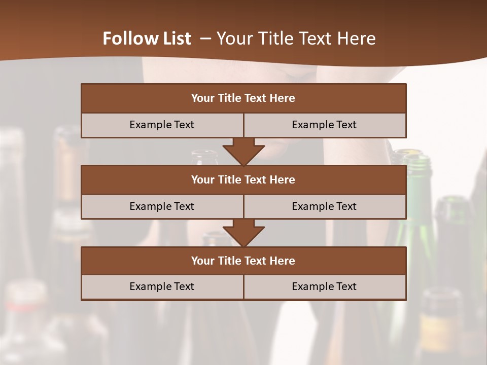 Sunset Retired Beach PowerPoint Template
