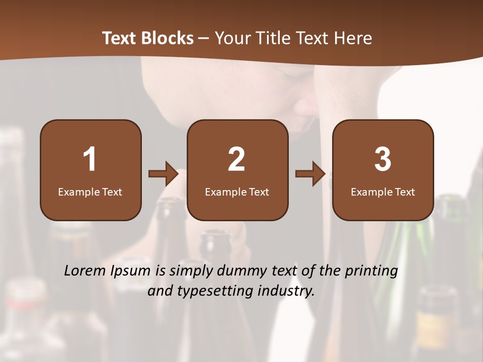 Sunset Retired Beach PowerPoint Template