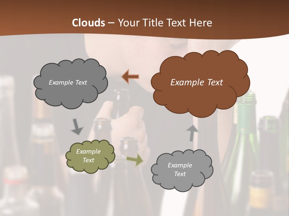 Sunset Retired Beach PowerPoint Template