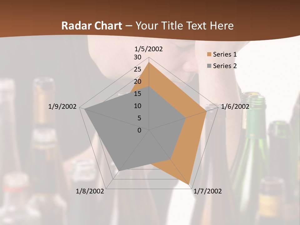 Sunset Retired Beach PowerPoint Template