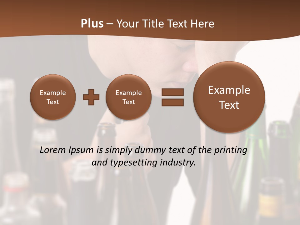 Sunset Retired Beach PowerPoint Template