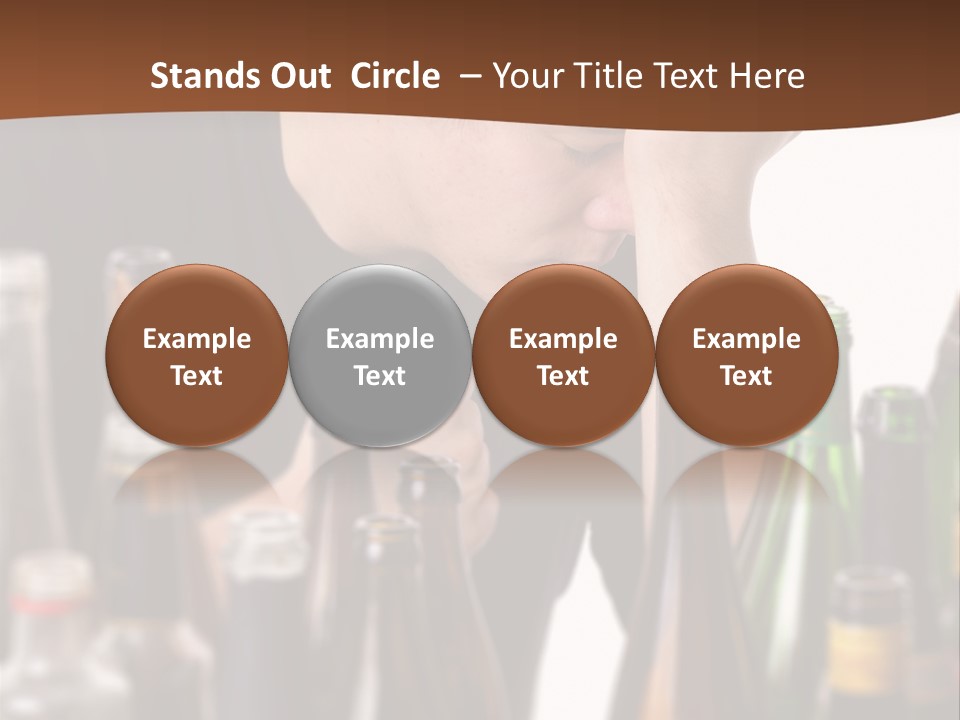 Sunset Retired Beach PowerPoint Template