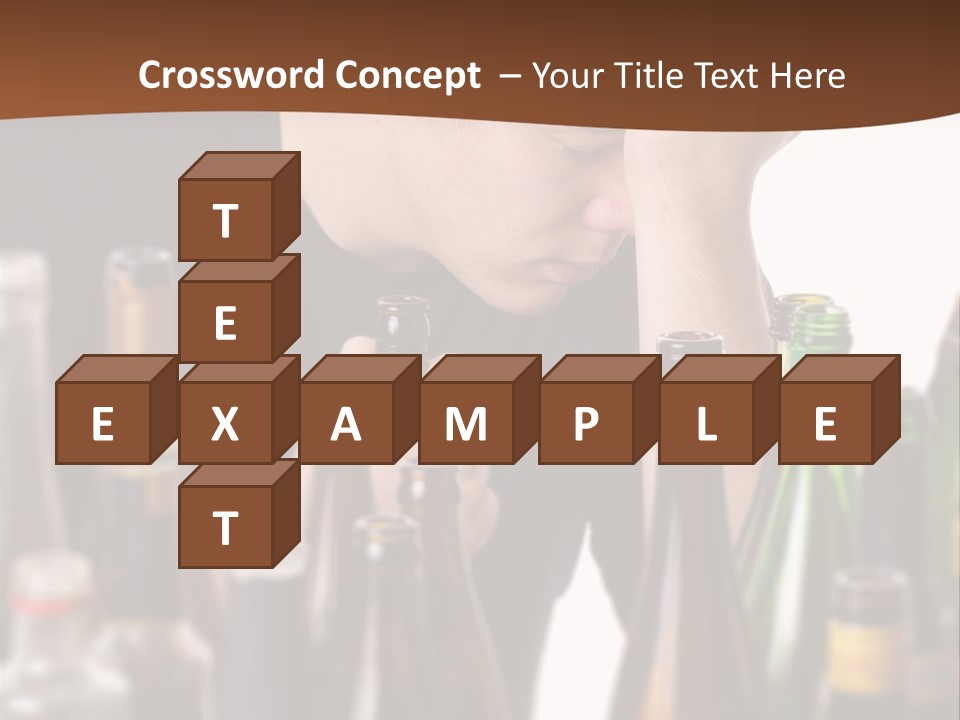 Sunset Retired Beach PowerPoint Template