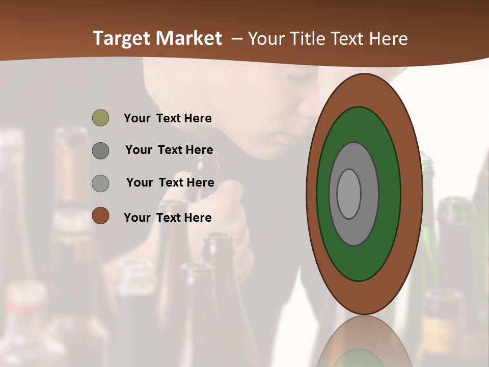 Sunset Retired Beach PowerPoint Template