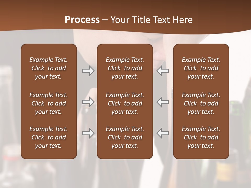 Sunset Retired Beach PowerPoint Template
