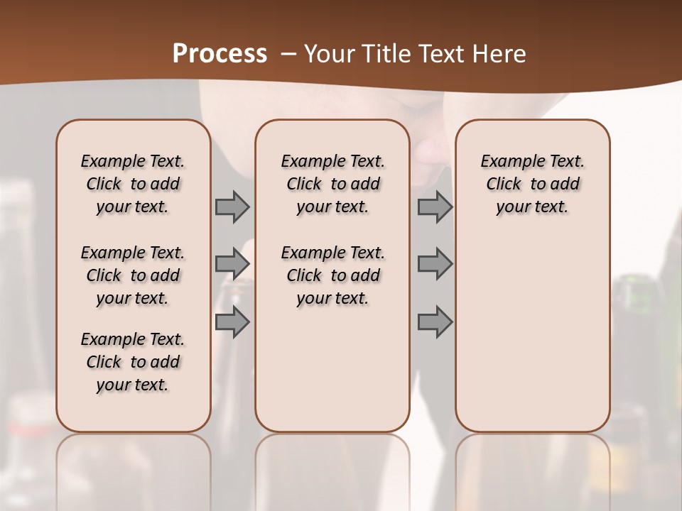Sunset Retired Beach PowerPoint Template