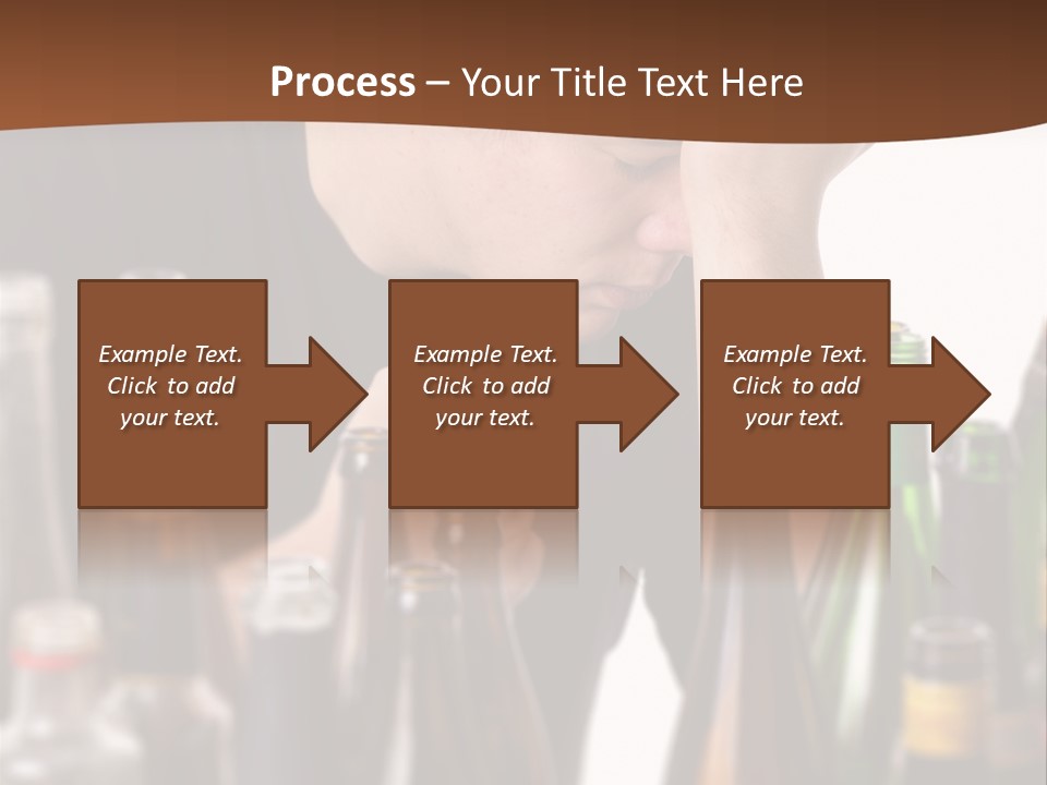 Sunset Retired Beach PowerPoint Template